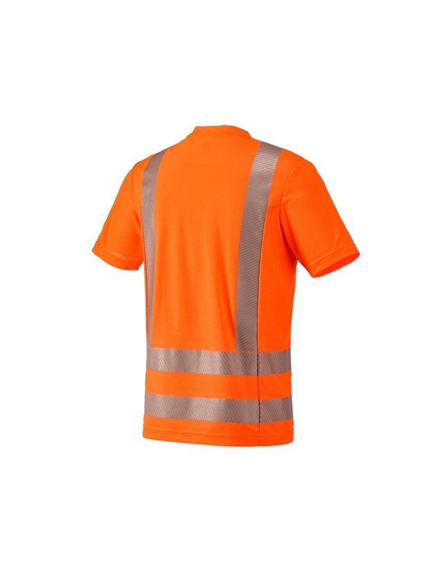 Temi: e.s. t-shirt funzionale segnaletica + arancio fluo 1