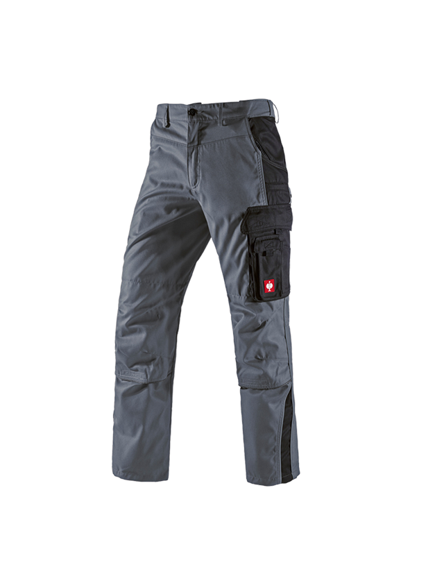 Pantaloni: Pantaloni e.s.active + grigio/nero 2
