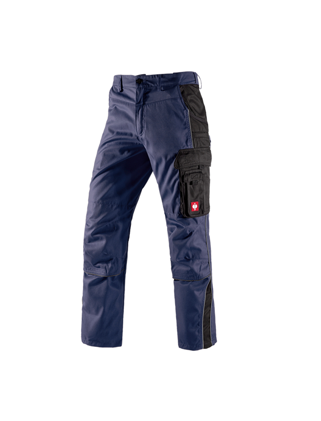 Pantaloni: Pantaloni e.s.active + blu scuro/nero 2