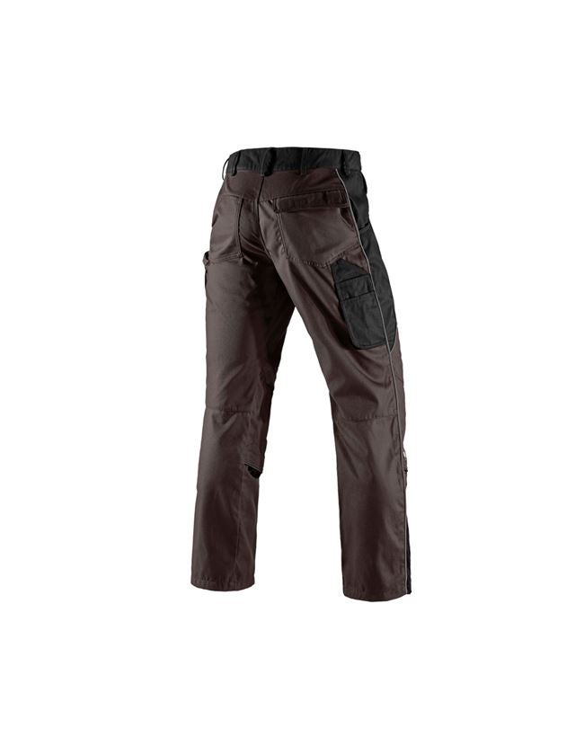 Pantaloni: Pantaloni e.s.active + marrone/nero 3