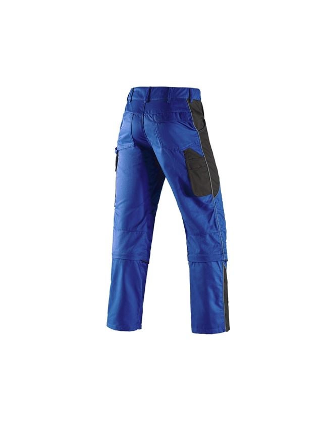 Pantaloni: Pantaloni Zip-Off e.s.active + blu reale/nero 3