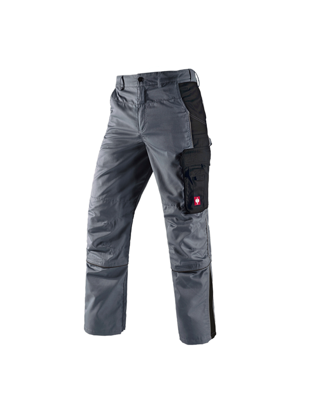 Pantaloni: Pantaloni Zip-Off e.s.active + grigio/nero 2