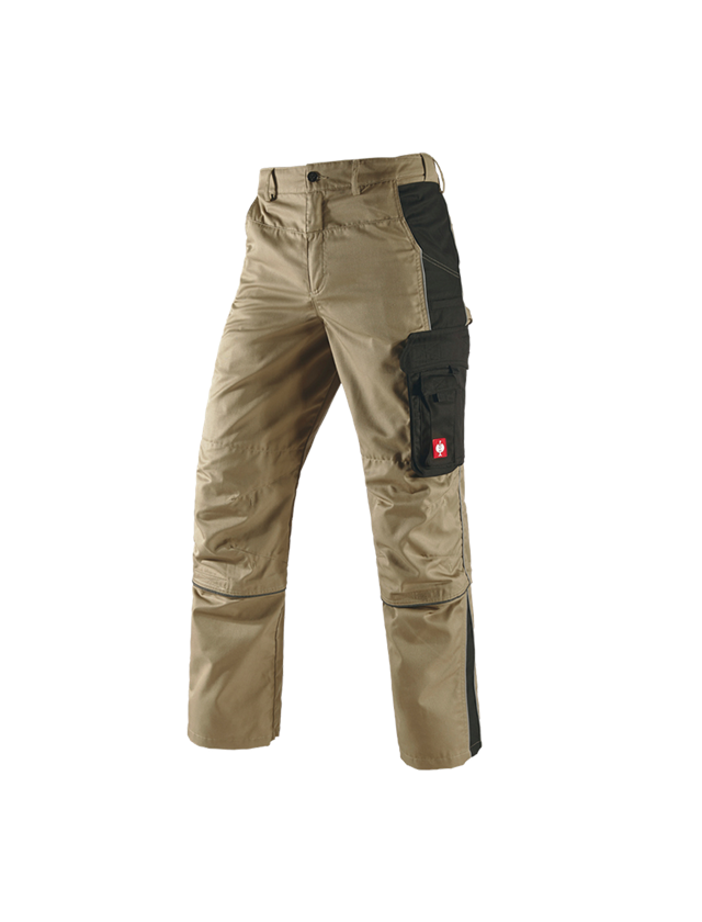 Pantaloni: Pantaloni Zip-Off e.s.active + kaki/nero 2