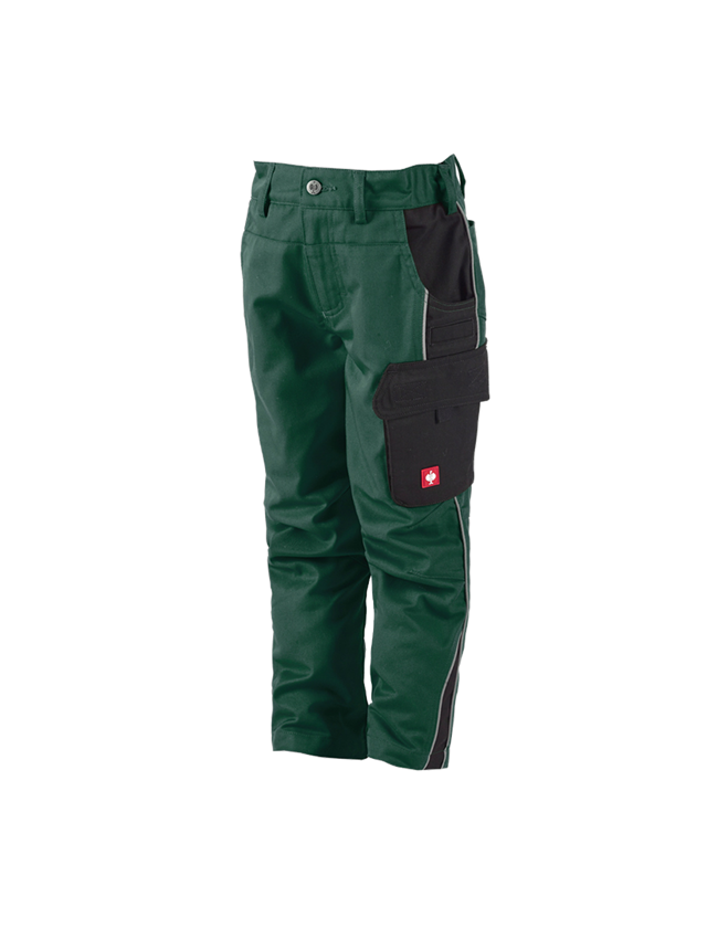 Temi: Pantaloni da bambino e.s.active + verde/nero