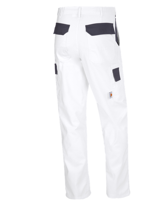 Pantaloni: STONEKIT pantaloni Odense + bianco/grigio 1