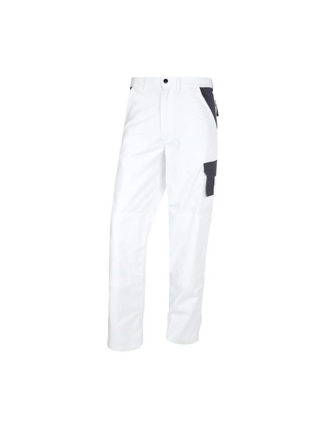 Pantaloni: STONEKIT pantaloni Odense + bianco/grigio