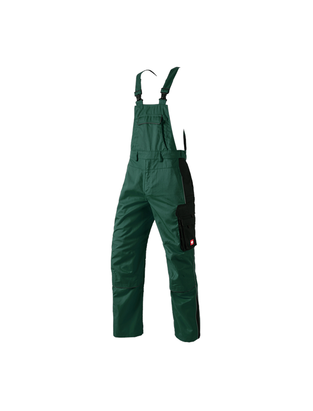 Pantaloni: Salopette e.s.active + verde/nero 2
