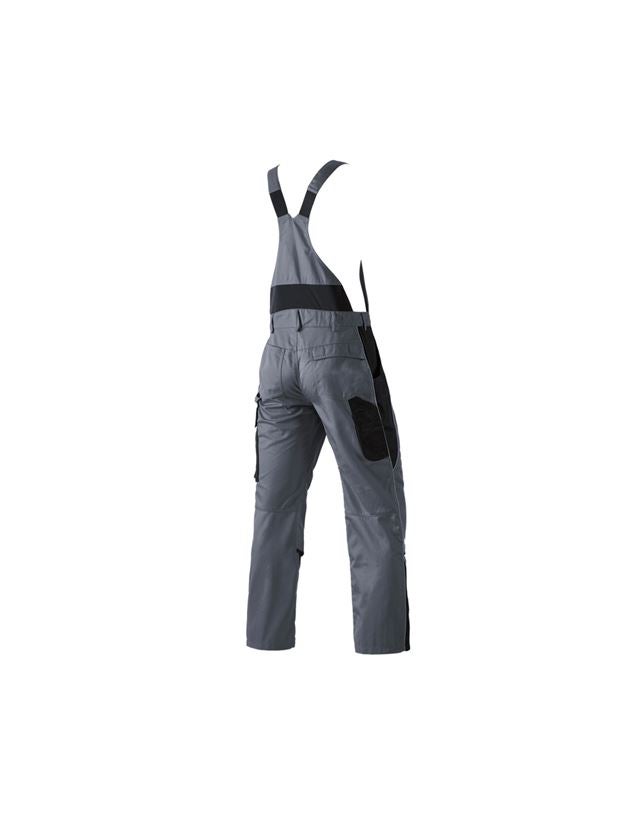 Pantaloni: Salopette e.s.active + grigio/nero 3