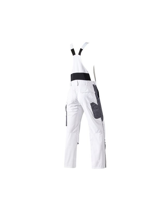 Pantaloni: Salopette e.s.active + bianco/grigio 3