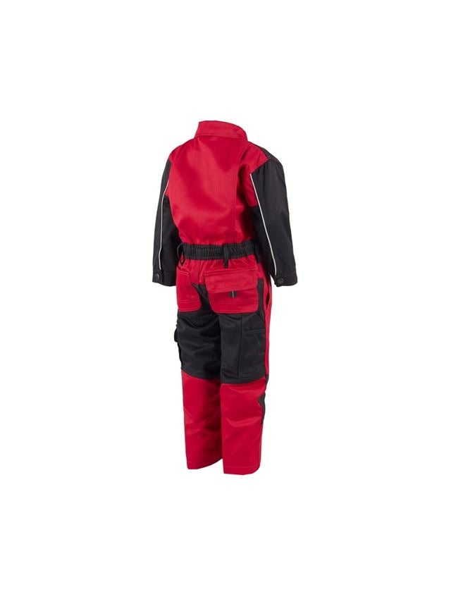 Pantaloni: Overall bambino e.s.image + rosso/nero 3