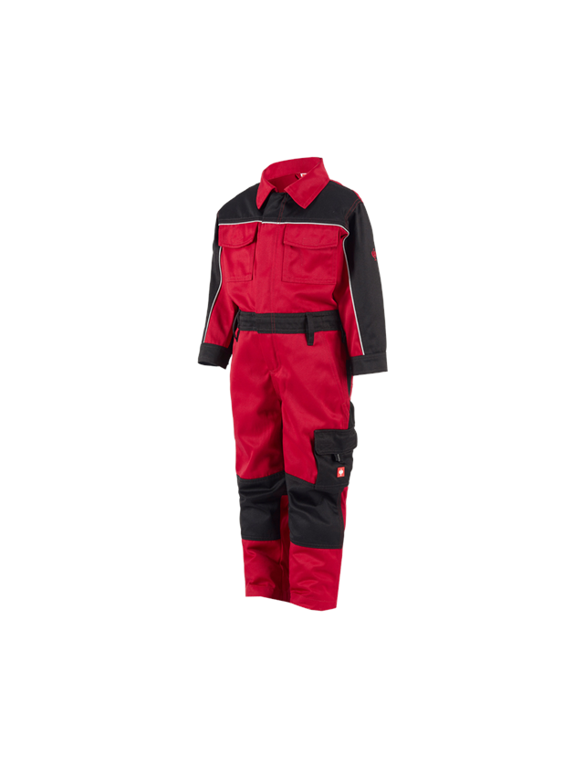Pantaloni: Overall bambino e.s.image + rosso/nero 2