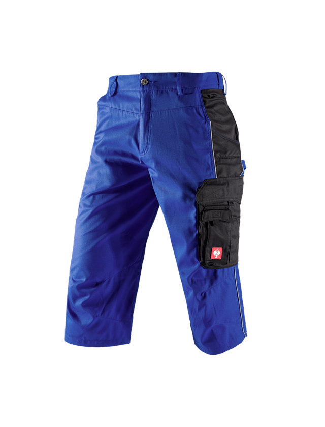 Pantaloni: e.s.active pantaloni 3/4 + blu reale/nero 1