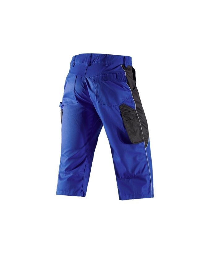 Pantaloni: e.s.active pantaloni 3/4 + blu reale/nero 2