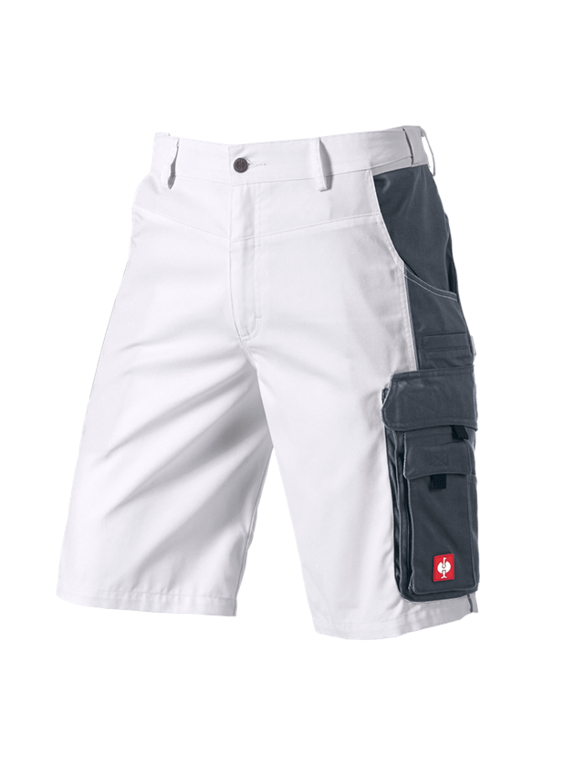 Pantaloni: Short e.s.active + bianco/grigio 2