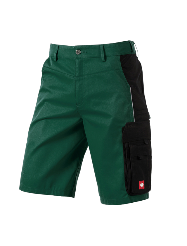 Pantaloni: Short e.s.active + verde/nero 2