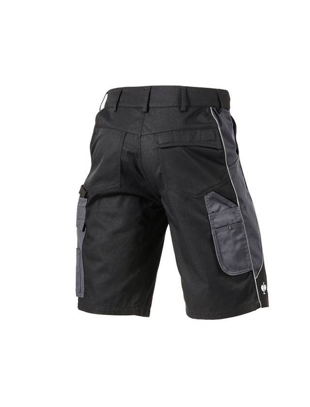 Pantaloni: Short e.s.active + nero/antracite  3