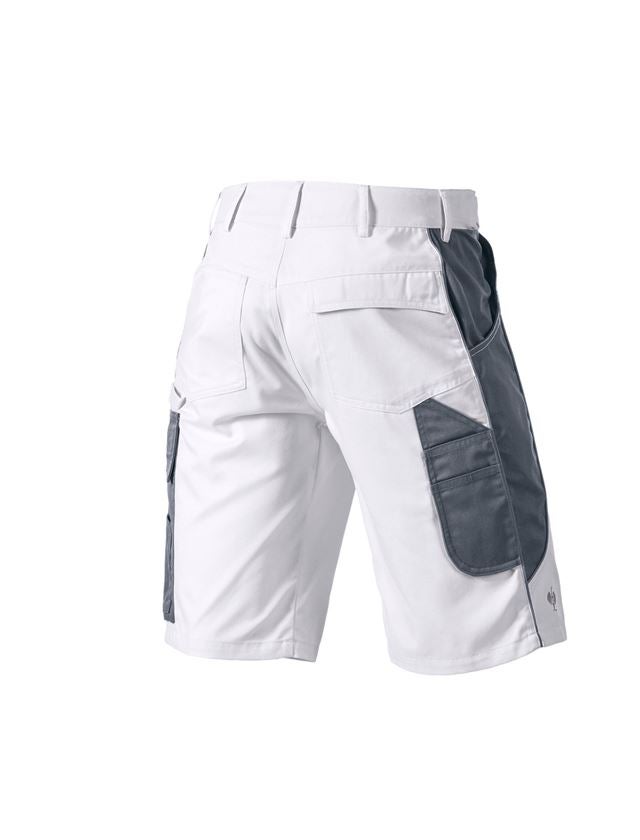 Pantaloni: Short e.s.active + bianco/grigio 3
