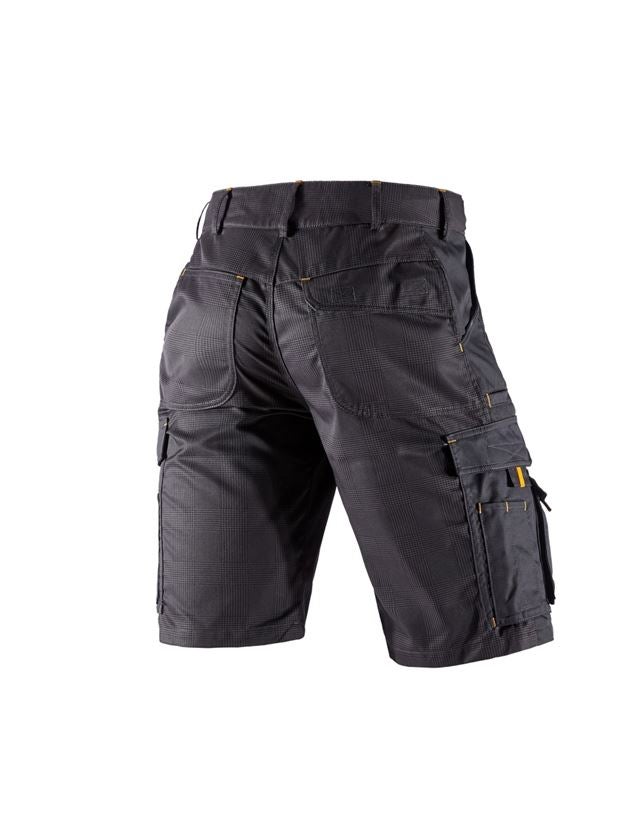 Pantaloni: Short e.s. carat + antracite /giallo 3