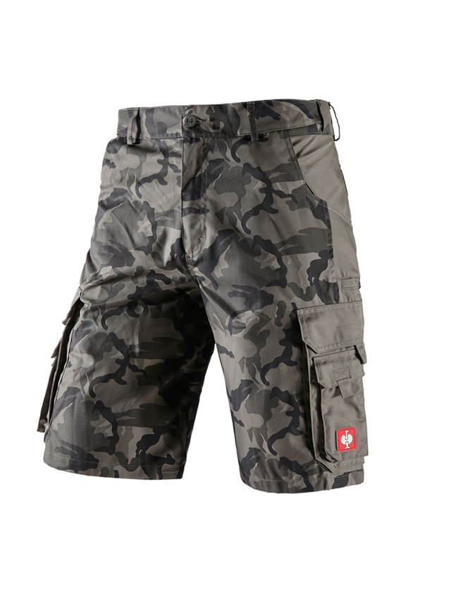 Pantaloni: Short e.s.camouflage + camouflage grigio pietra 2
