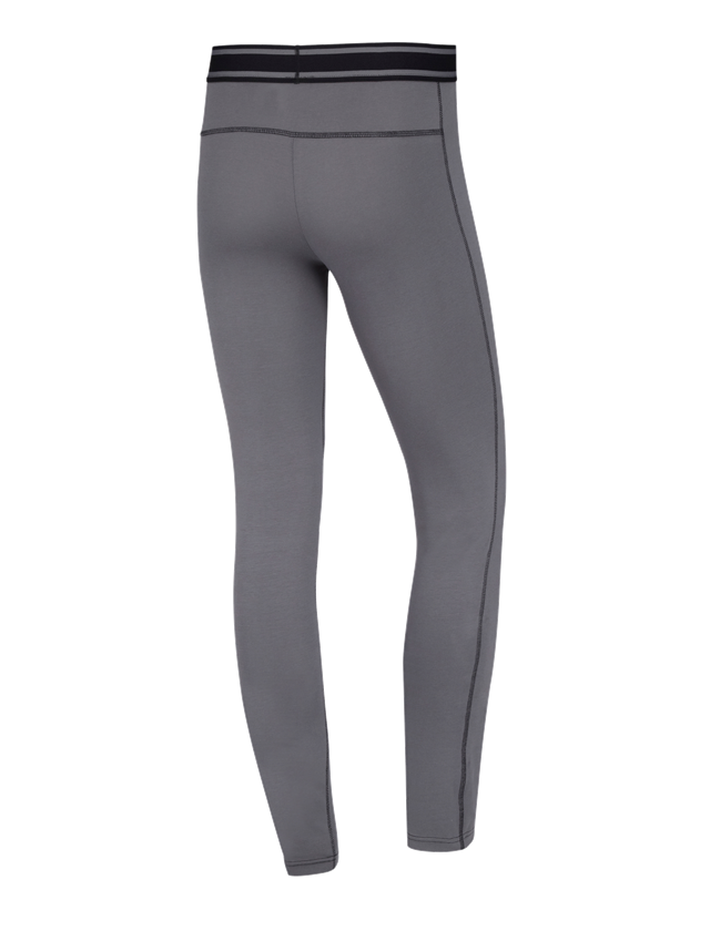 Intimo | Abbigliamento termico: e.s. cotton stretch Long Pants + cemento 3