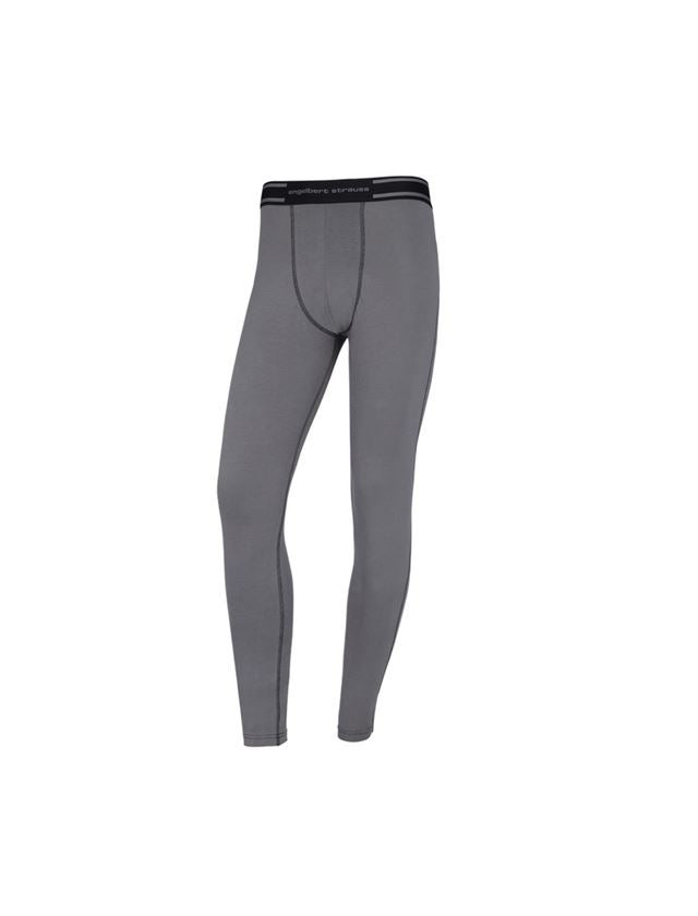 Intimo | Abbigliamento termico: e.s. cotton stretch Long Pants + cemento 2