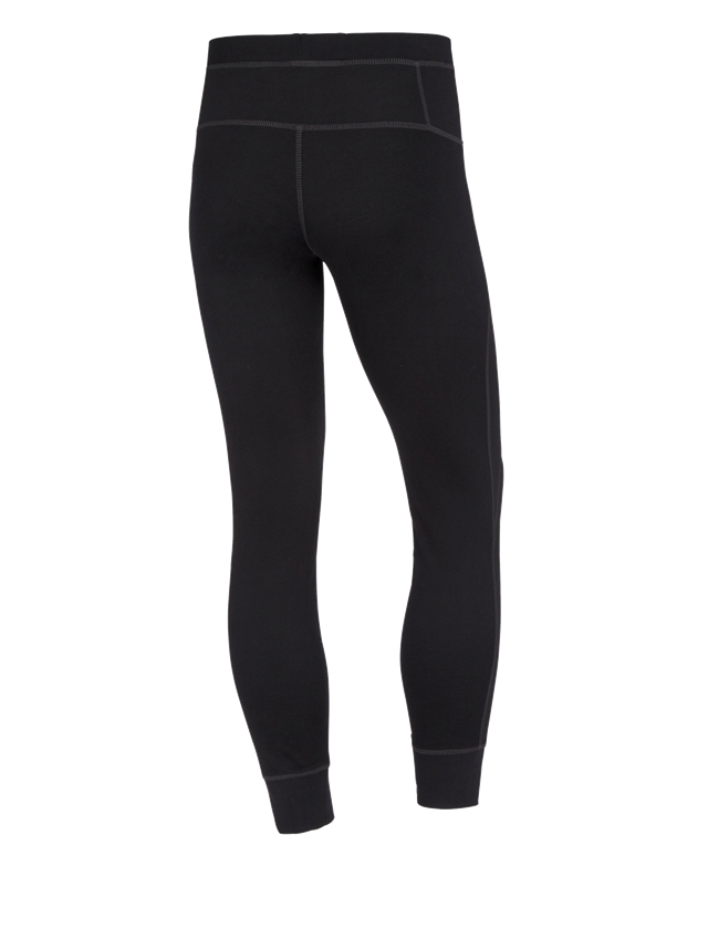 Intimo | Abbigliamento termico: e.s. long pants funzionali basis-warm + nero 3