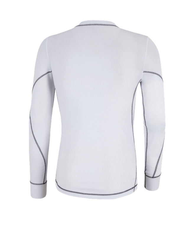 Intimo | Abbigliamento termico: e.s. longsleeve funzionale basis-light + bianco 3