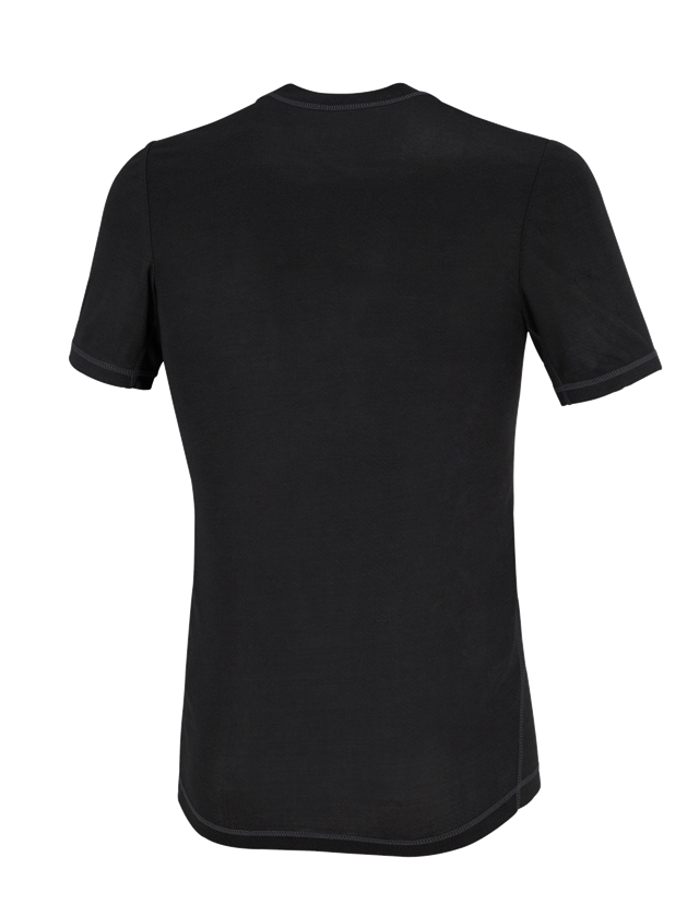Intimo | Abbigliamento termico: e.s. t-shirt funzionale basis-light + nero 2
