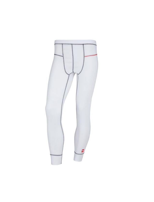 Intimo | Abbigliamento termico: e.s. long pants funzionali basis-light + bianco 2