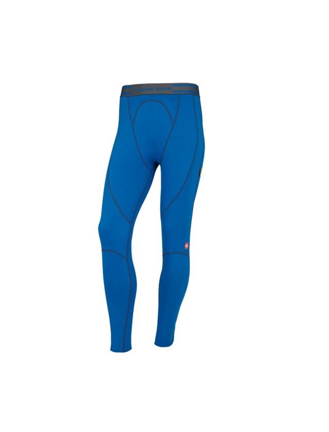 Intimo | Abbigliamento termico: e.s. long pants funzionali clima-pro-warm, uomo + blu genziana 2