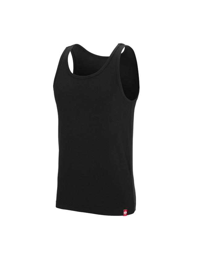 Intimo | Abbigliamento termico: e.s. modal Athletic-Shirt + nero 1