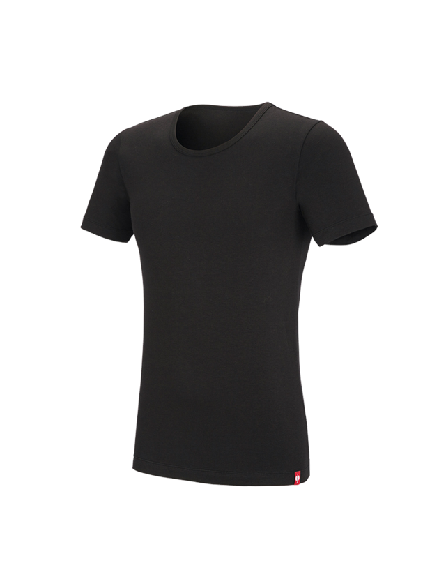 Intimo | Abbigliamento termico: e.s. t-Shirt modal + nero 2