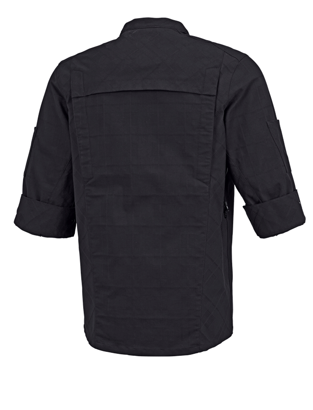 Maglie | Pullover | Camicie: Giacca da lavoro manica corta e.s.fusion, uomo + nero 1