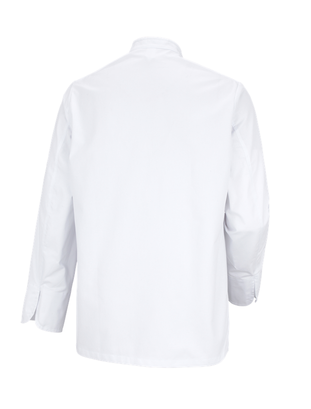 Maglie | Pullover | Camicie: Giacca da cuoco e da fornaio Prag + bianco 1