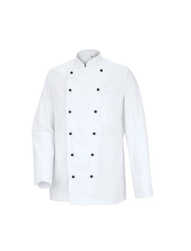 Maglie | Pullover | Camicie: Giacca da cuoco Warschau + bianco
