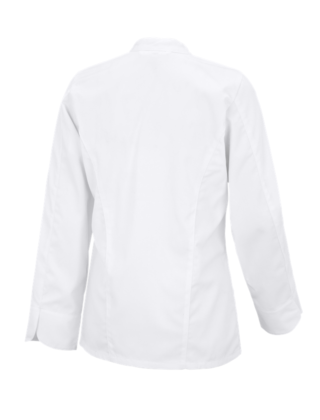 Maglie | Pullover | Bluse: Giacca da cuoco da donna Darla II + bianco 1
