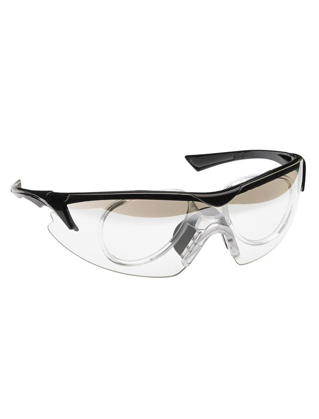 Occhiali protettivi: e.s. occhiali prot. Araki, c. supporto p. occhiali + chiaro