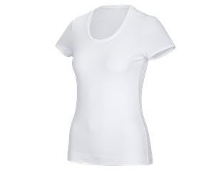 e.s. t-shirt funzionale poly cotton, donna